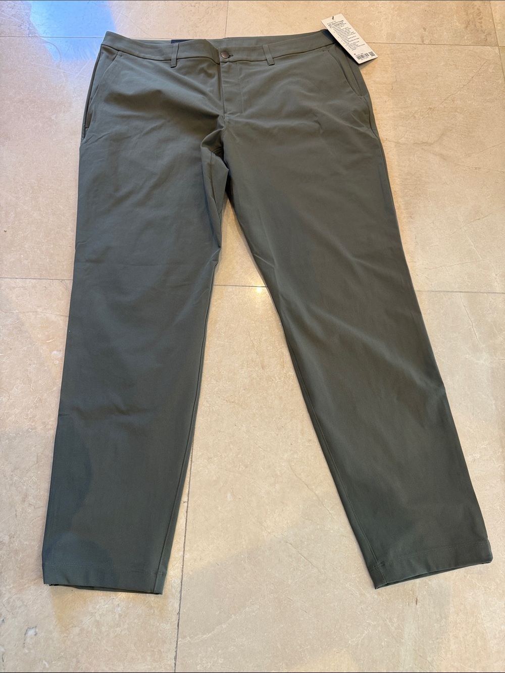 lululemon athletica Men's Olive Chino Pants